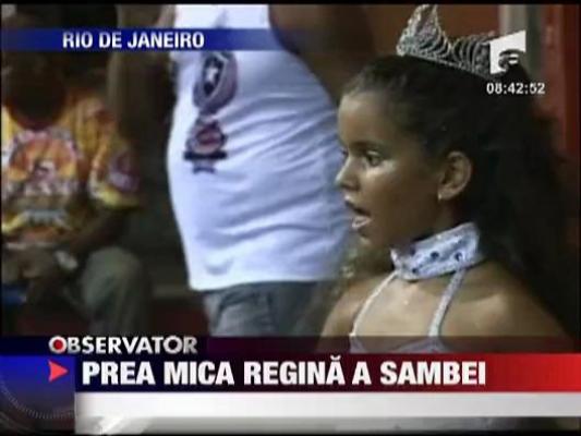 Regina a Sambei la doar 7 ani