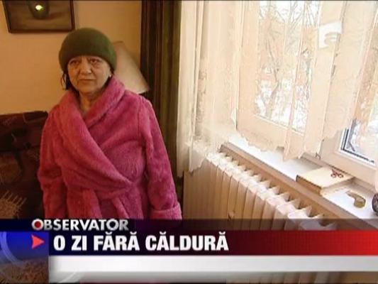 Aparatorii Patriei, fara caldura pentru o zi