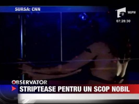 Striptease pentru Haiti