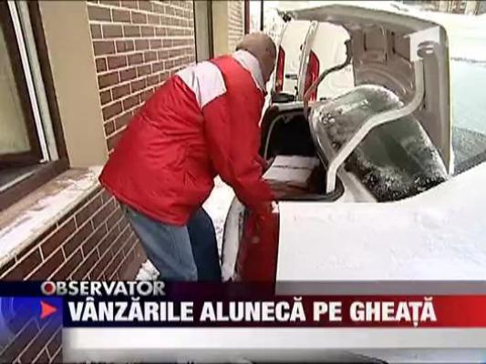 Vanzarile au cazut, pe gheata!