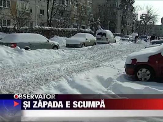 Soarele, responsabil cu deszapezirea