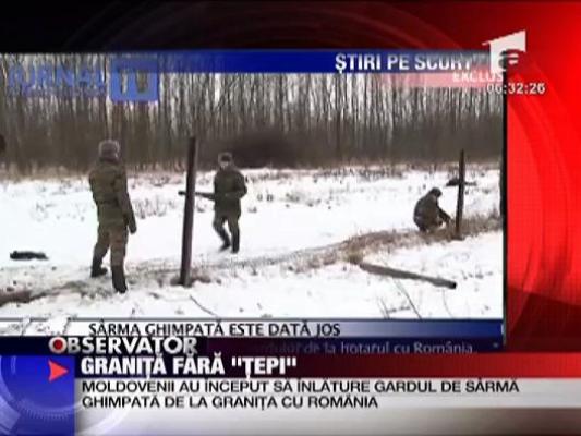 Granita Romaniei cu Moldova, fara "tepi"