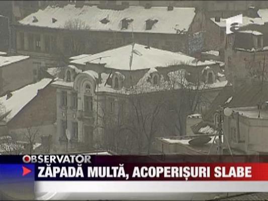 Zapada va strica acoperisul