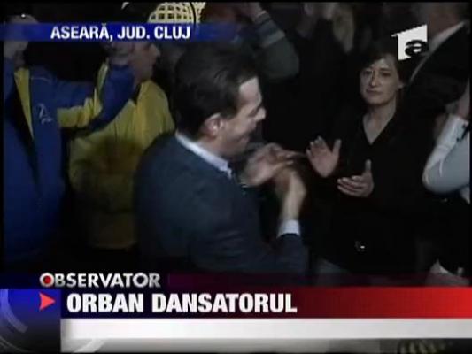 Orban a facut show pe ringul de dans