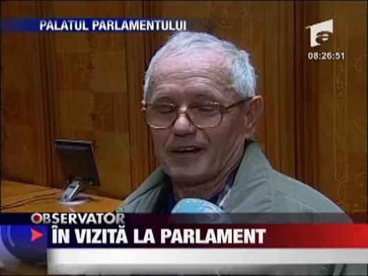 In vizita la Parlament