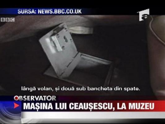 Limuzina lui Ceausescu, obiect de atractie intr-un muzeu din Franta