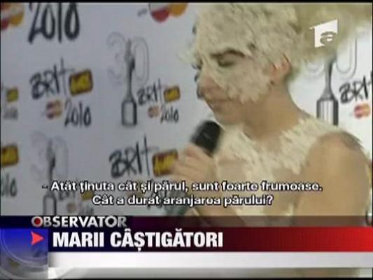 Marii castigatori la gala British Music Awards