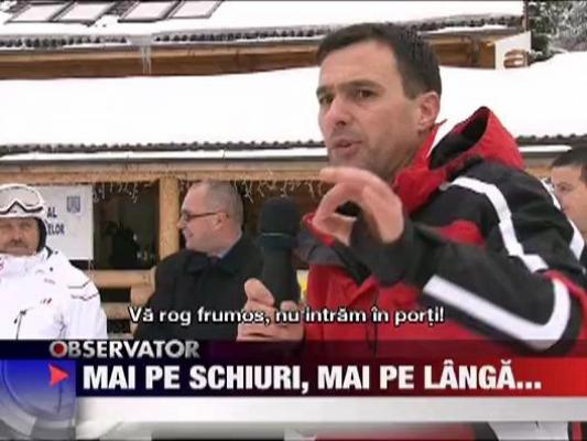 Mai pe schiuri, mai pe langa …