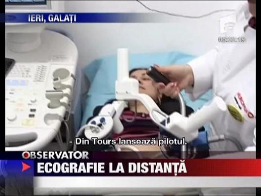 Ecografie la distanta