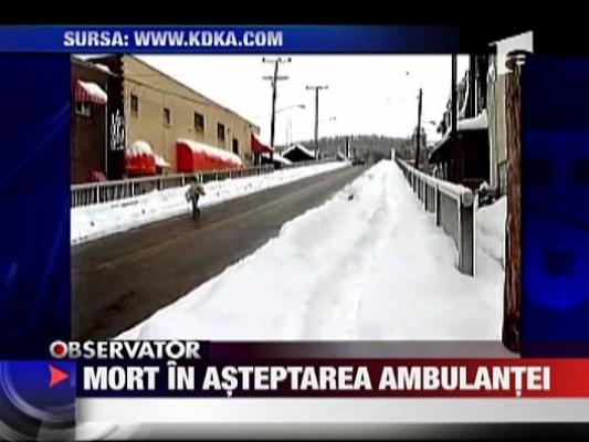 Mort in asteptarea ambulantei