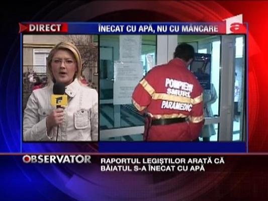 Inecat cu apa, nu cu mancare