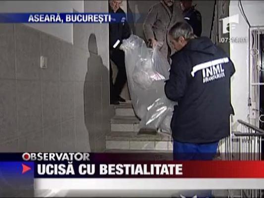 Batrana, ucisa pentru bijuterii