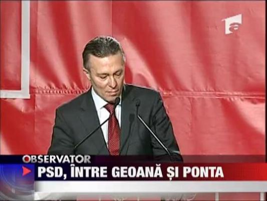 PSD, intre Geoana si Ponta