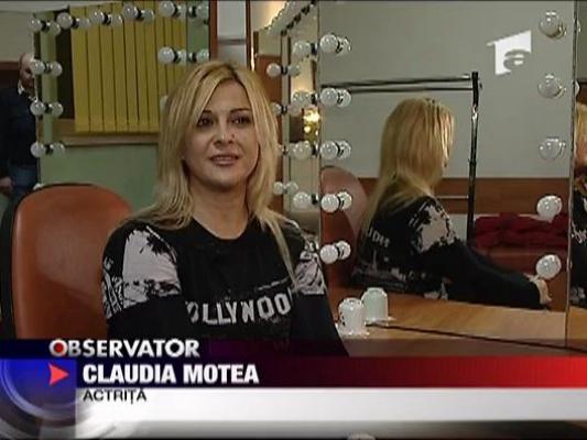 Claudia Motea, o actrita si zece personaje