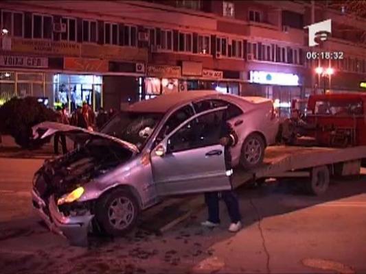 Accident de masina in trei la Tulcea