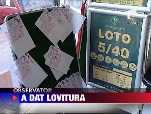 A castigat marele premiu la loto