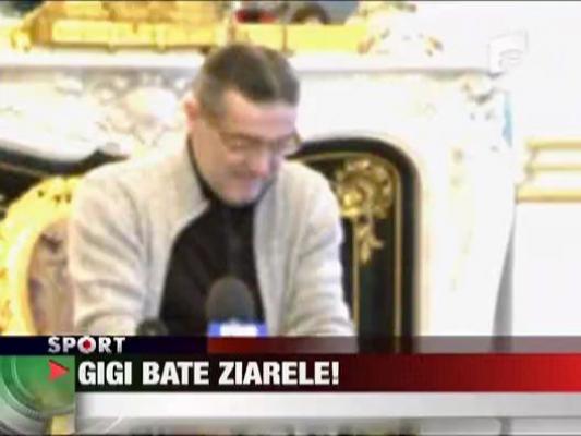 Gigi bate iar ziarele