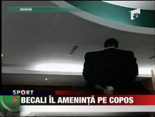 Becali despre Copos: "Tigan libidinos"