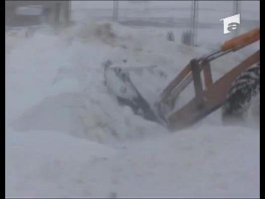 Iarna s-a intors si mai furioasa