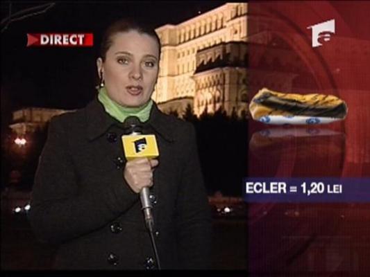 Preturile de la restaurantul din Palatul Parlamentului