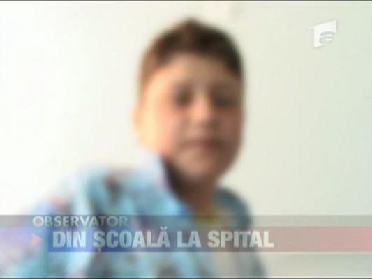 De la scoala, direct la spital. Batut de profesor