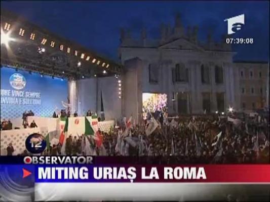 Silvio Berlusconii a scos lumea in strada