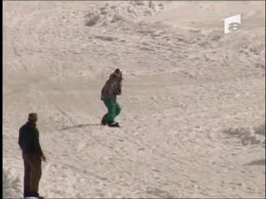 Accident la snowboard