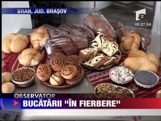 Bucatarii in "fierbere" la Bran