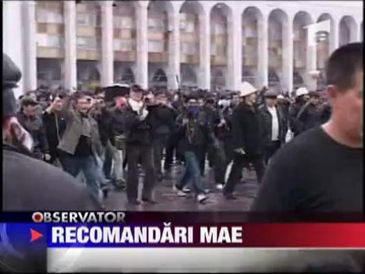 Nu plecati in Kirgistan si Thailanda