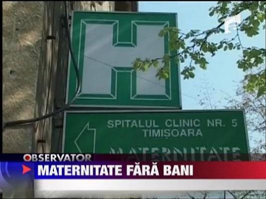 Maternitate fara bani