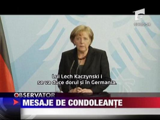 Liderii si-au prezentat condoleantele