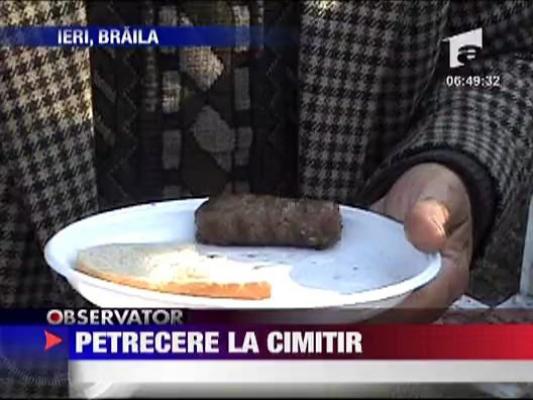 Petrecere la cimitir