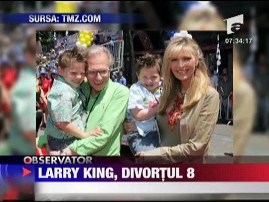 Larry King, divortul nr. 8