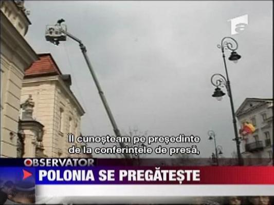 Polonia se pregateste de funeralii