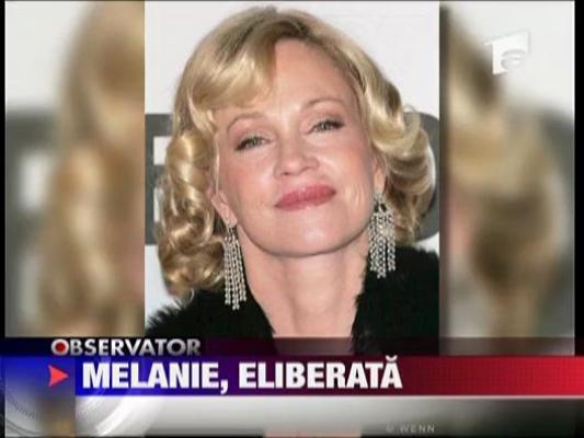 Melanie Griffith, eliberata de alcool si pastile