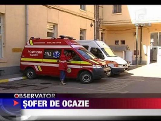 Sofer beat, drogat si fara permis... in gard