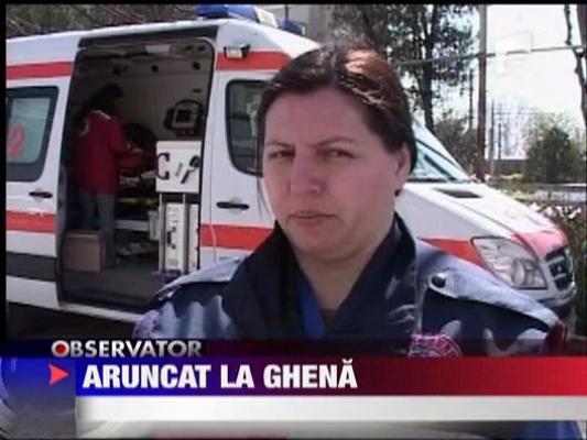 Nou-nascut gasit in ghena de gunoi