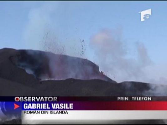 Martor la eruptie