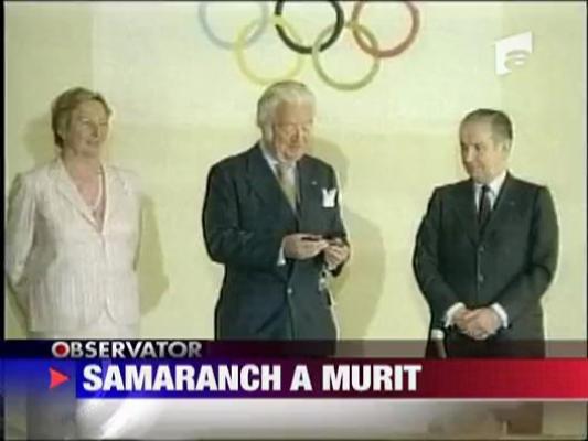 A murit Juan Antonio Samaranch