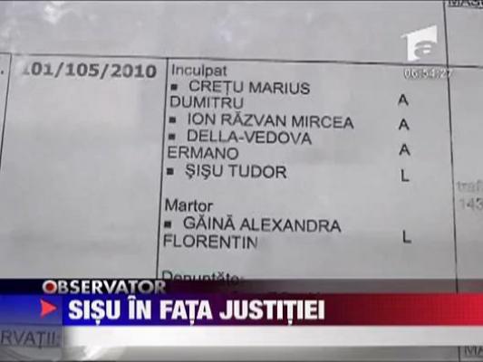Sisu, in fata justitiei