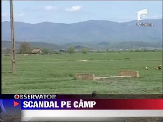 Scandal pe camp