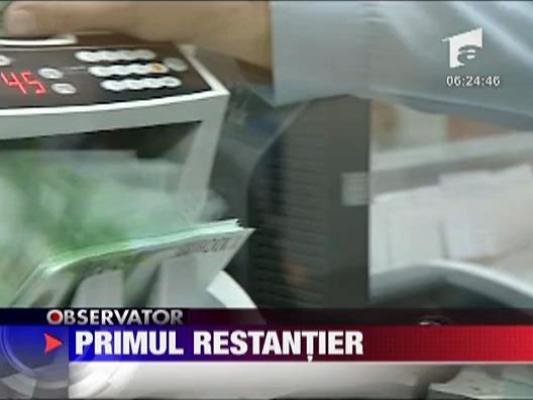 Primul restantier la Prima Casa