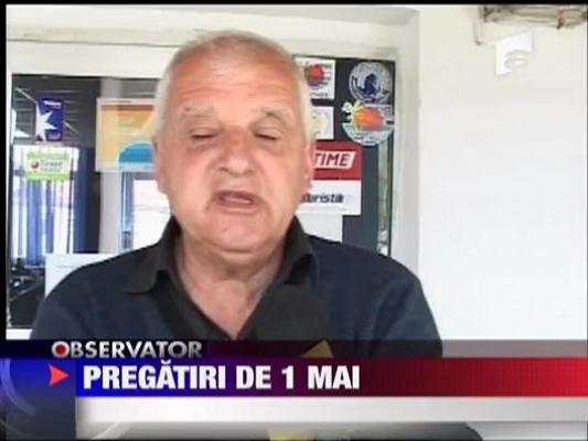 Pregatiri de 1 Mai