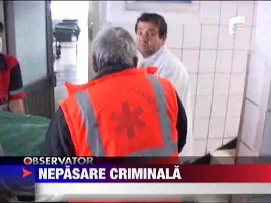 Batran mancat de viermi IMAGINI SOCANTE