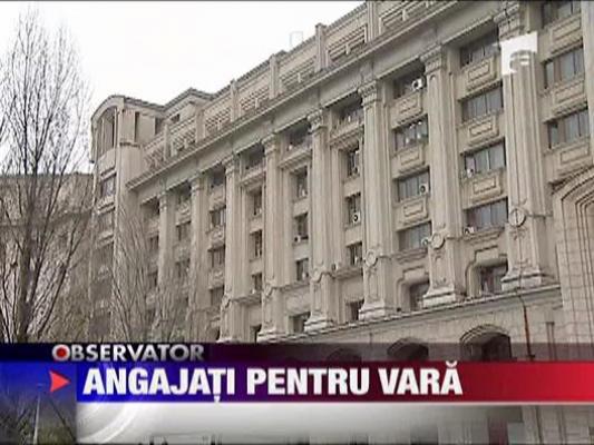 Angajati pentru vara