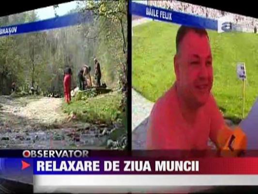 Relaxare de Ziua Muncii la iarba verde