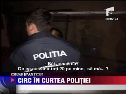 Scandal in curtea politiei