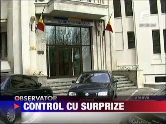 Control cu surprize