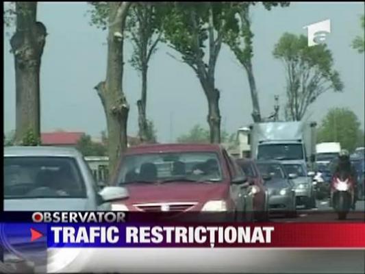 Drumul DN1 A a fost inchis din cauza lucrarilor