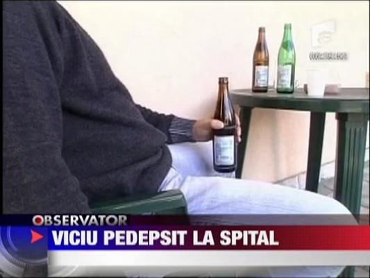 Viciu pedepsit la spital